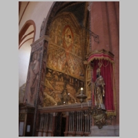 Basilica di San Petronio, Bologna, photo Klaus Graf, Wikipedia, Cappella dei Re Magi, Fresko des Jüngsten Gerichts.jpg